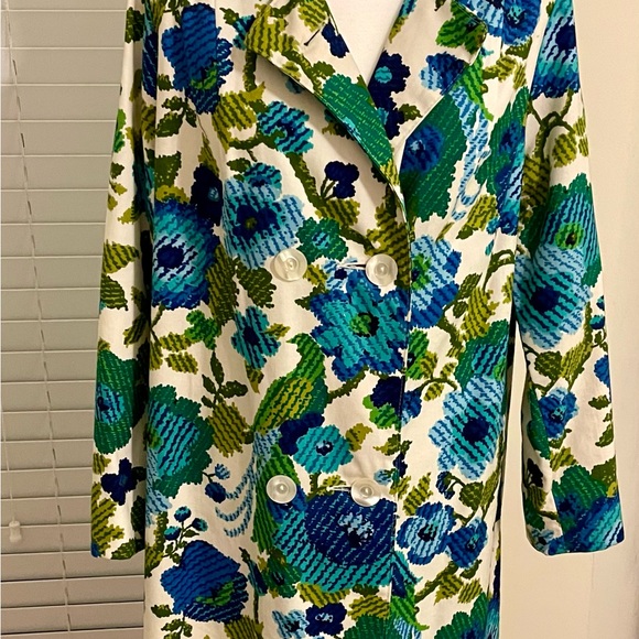 Jackets & Blazers - Gorgeous handmade, vintage circa 1960’s long double breasted coat.